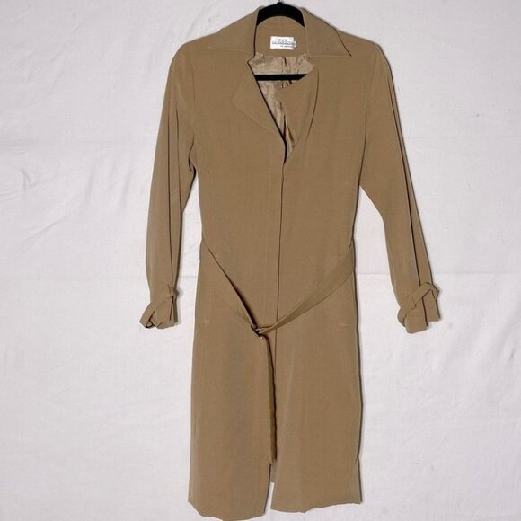 Vintage Rico Salandanan Tan Long Blazer Light Jacket M - Picture 14 of 14